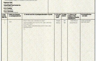 Authentic CHAFTA Certificate of Origin document issued by CCPIT showing real export transaction of cartons from Chinese company to Australia with official certification stamps and signatures