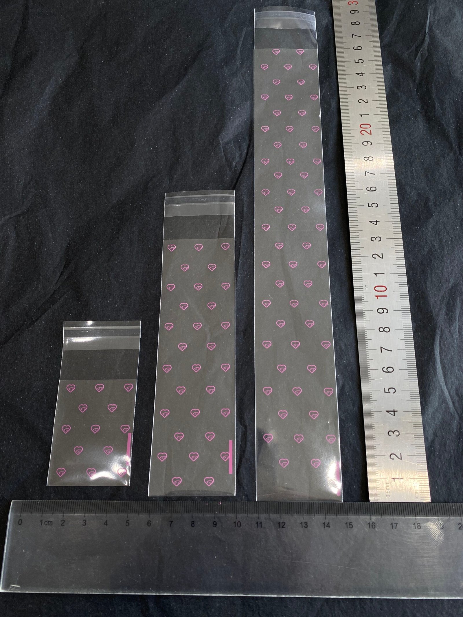 OPP bags with custom printing logo, multiple sizes, full printing