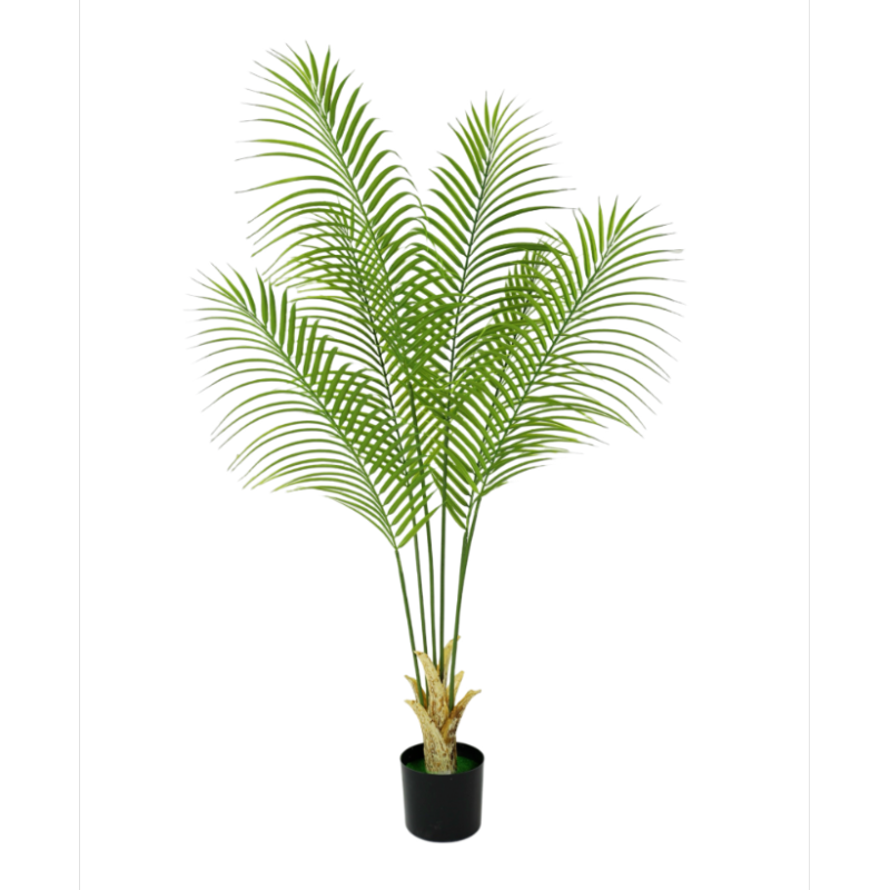 Artificial palm tree with realistic leaves for wholesale artificial plant sourcing
